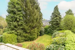 Blick vom Balkon