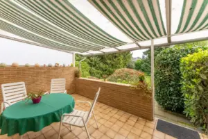 Überdachte Terrasse