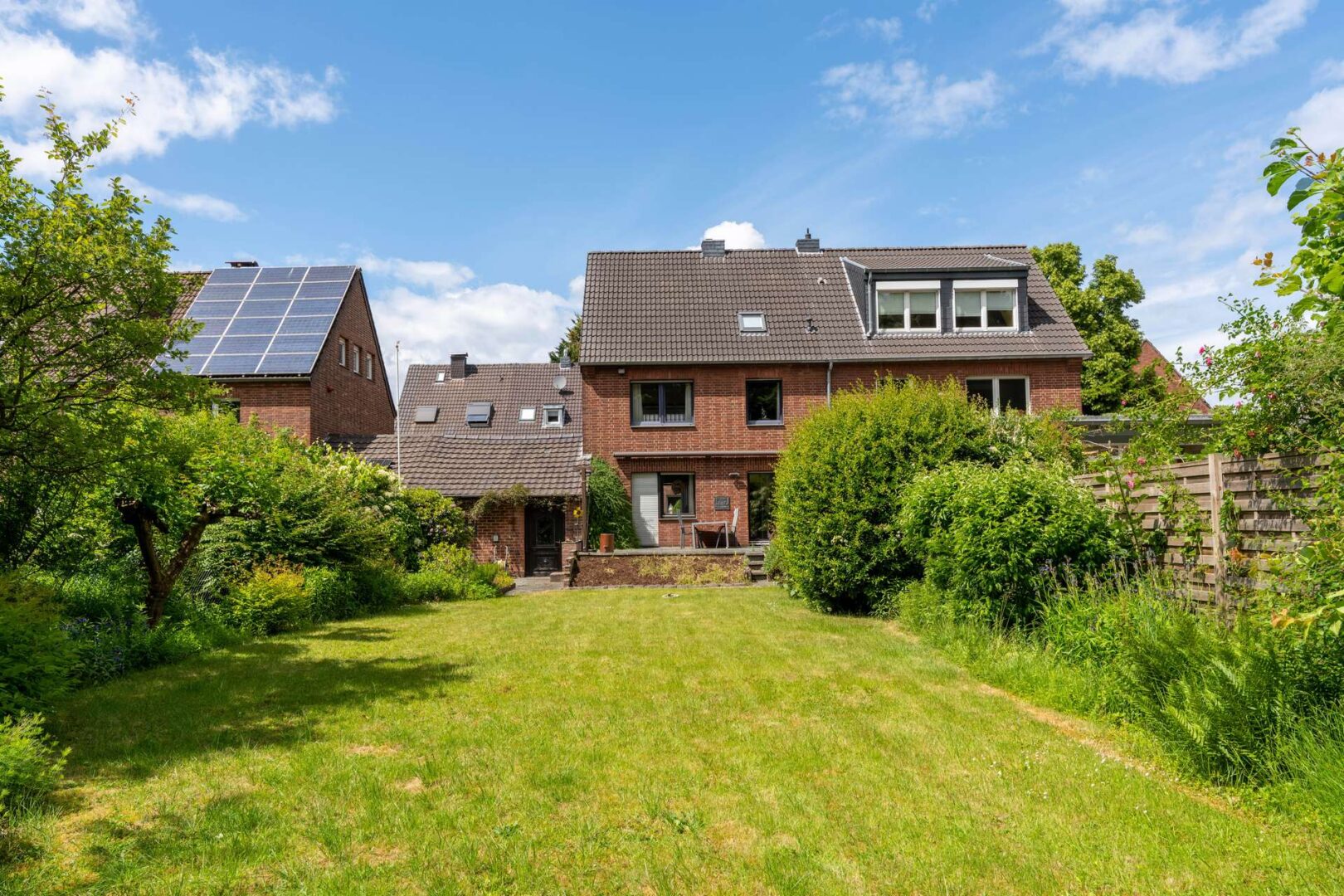 Garten Ansicht Rückseite