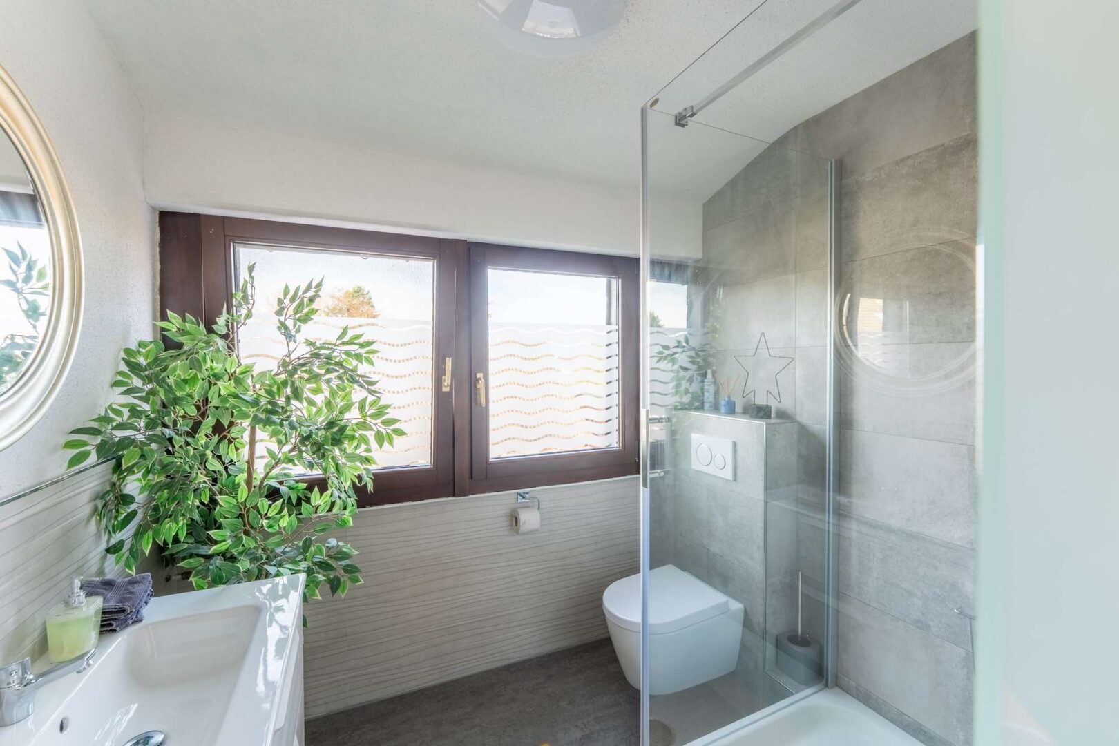 Badezimmer Dachgeschoss