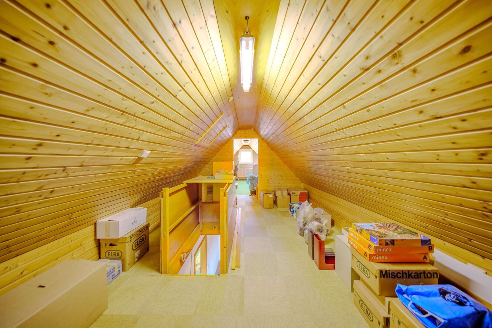 Ausgebauter Spitzboden