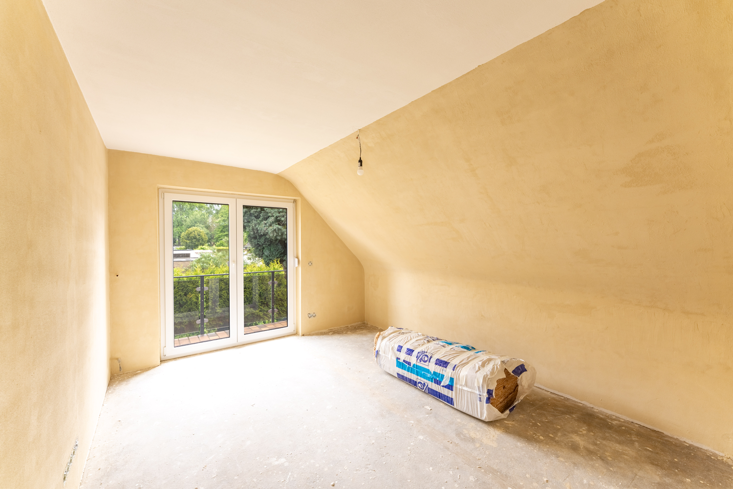 Dachgeschoss Schlafzimmer mit Balkon