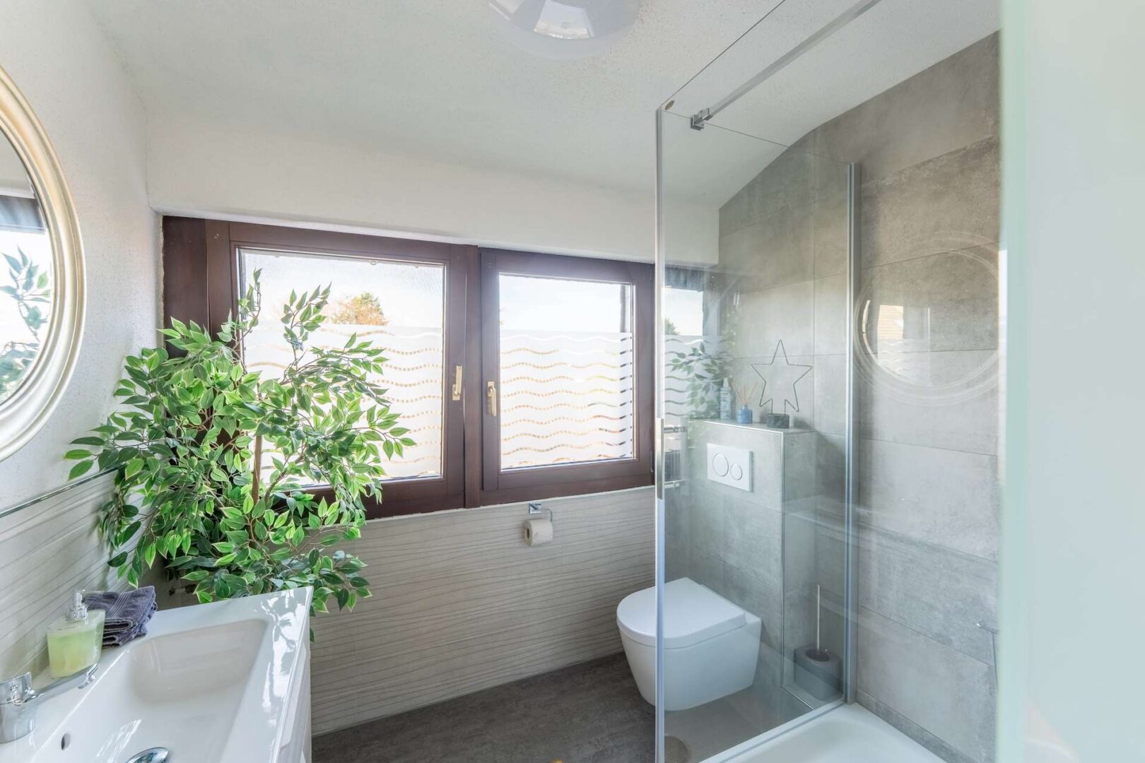 Badezimmer Dachgeschoss