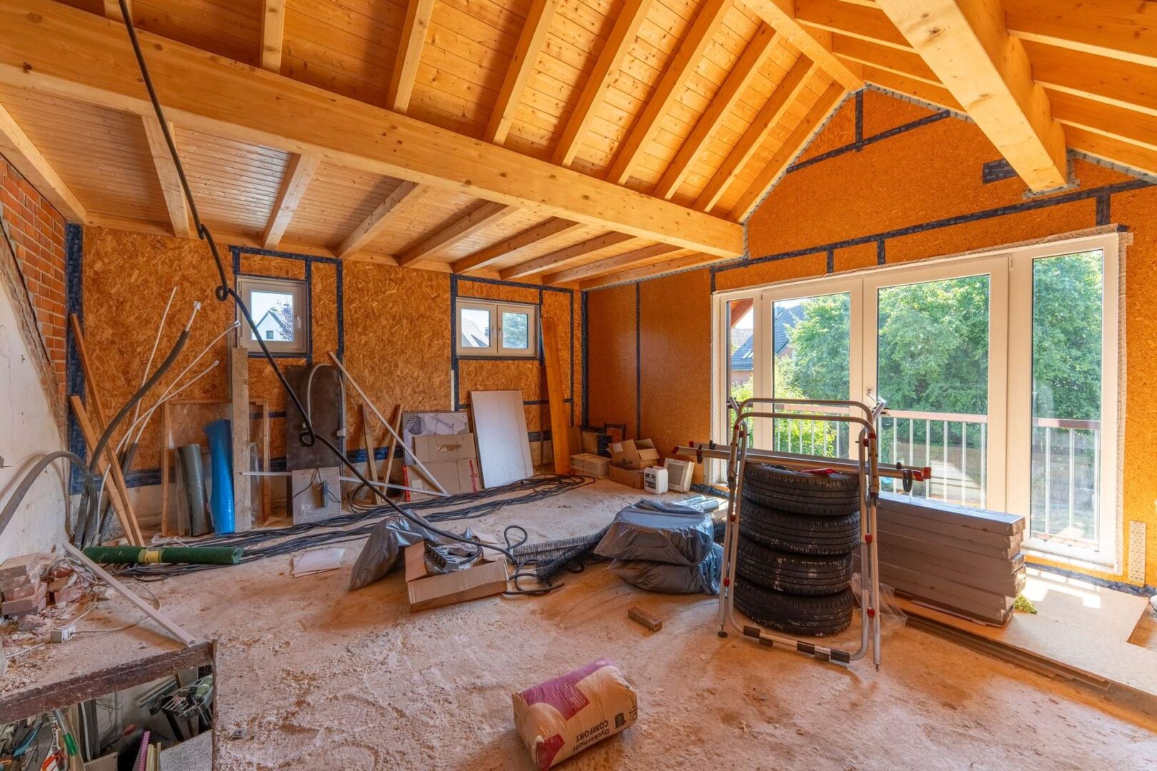 Ausbau über Garage (Büro,Atelier)